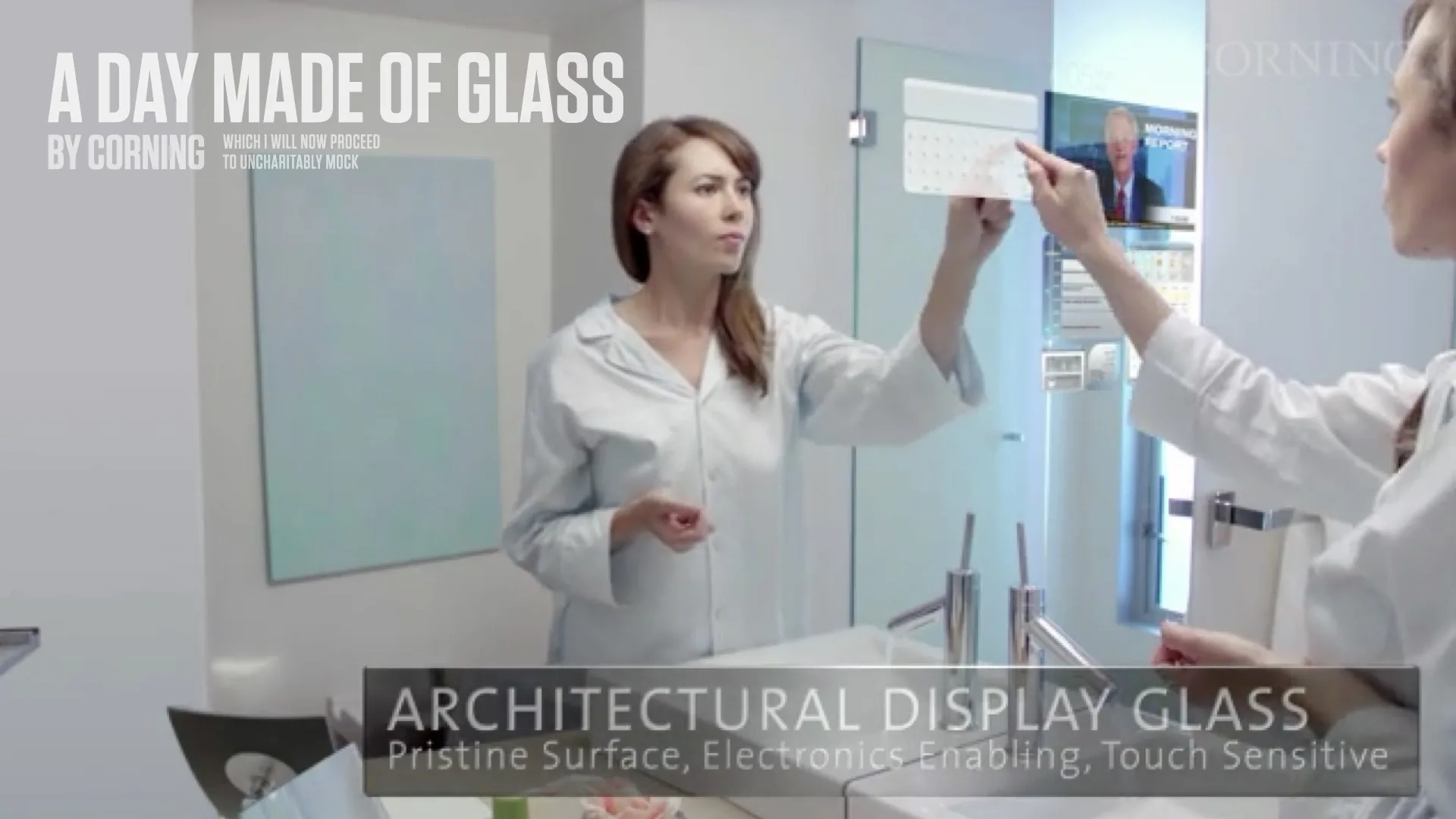 A scene from Corning's A Day Made of Glass.